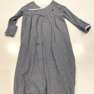 Striped nightgown